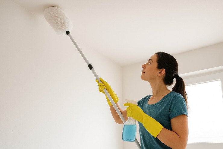 How To Clean Your Walls and Ceilings