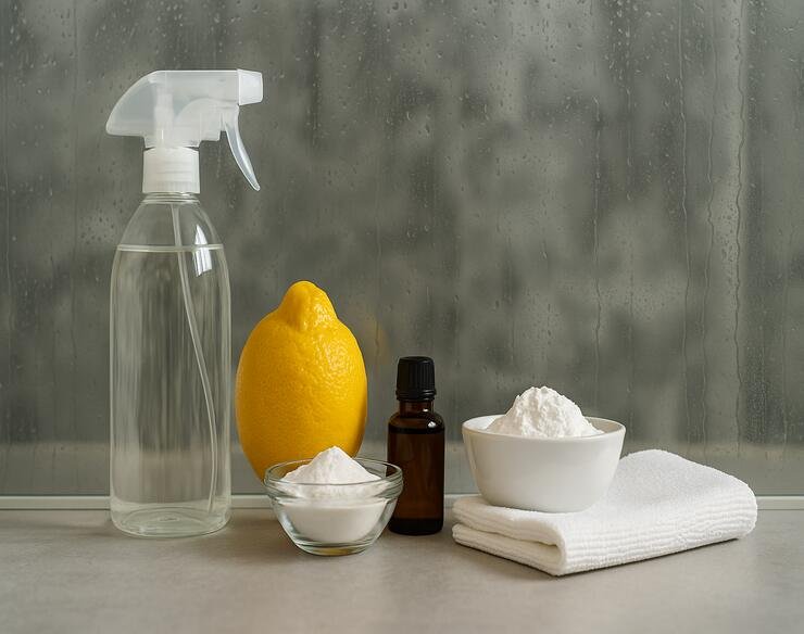 Top 5 Natural Solutions for Spotless Shower Glass Doors